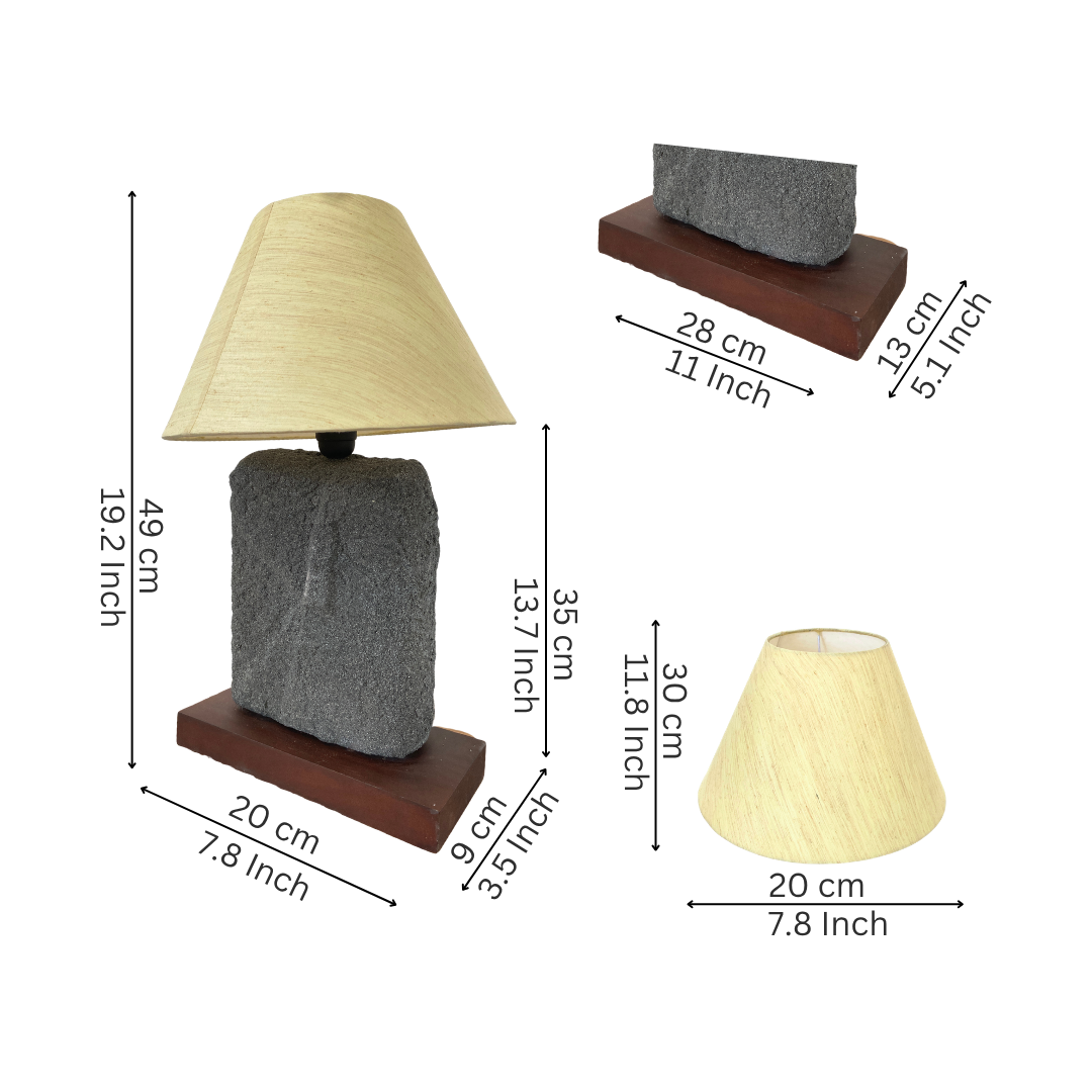 Textured Modern Table Lamp