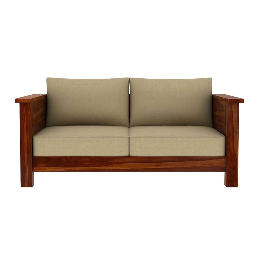 Classic Arm Design Wooden Sofa Set in 3+1+1 Seating