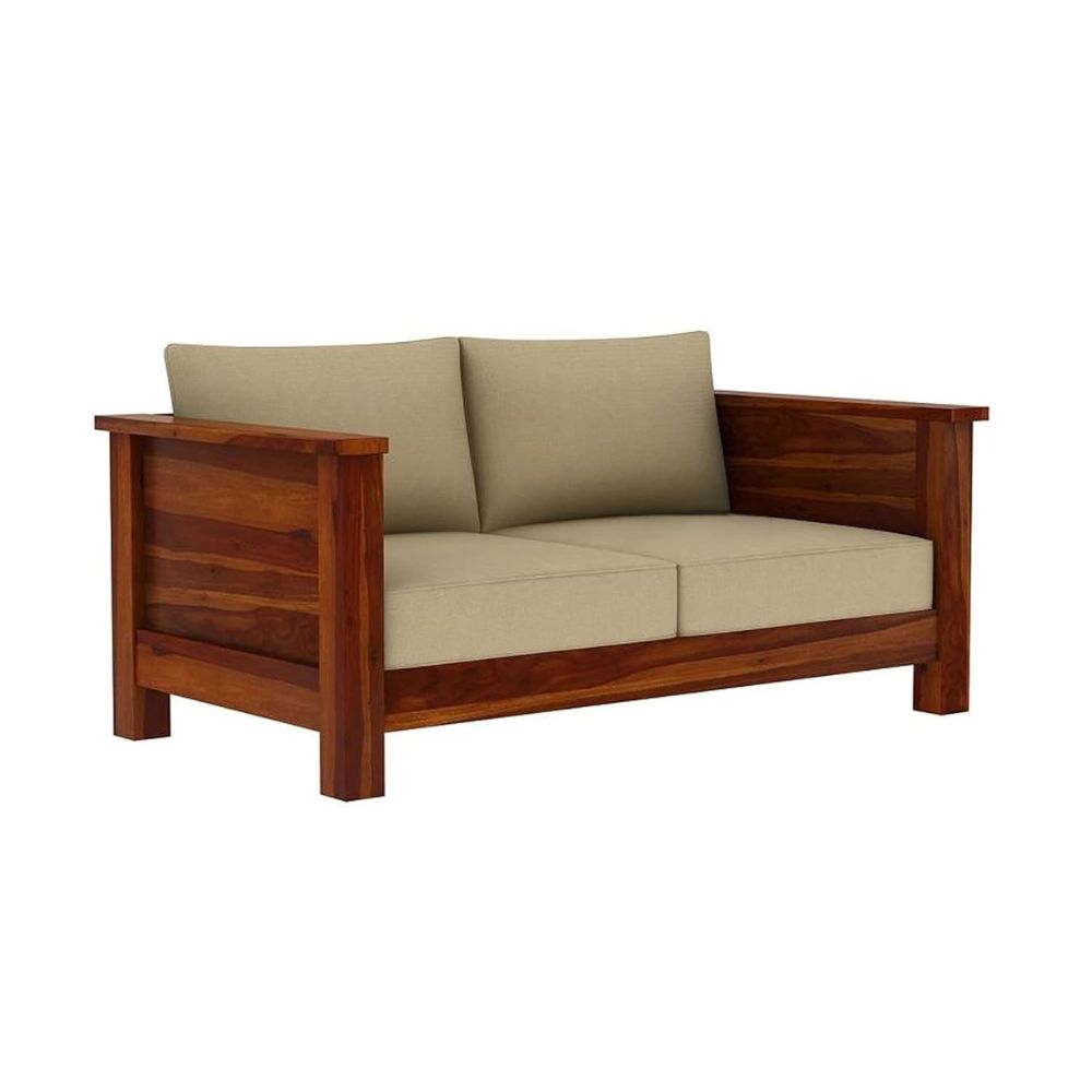 Classic Arm Design Wooden Sofa Set in 3+1+1 Seating