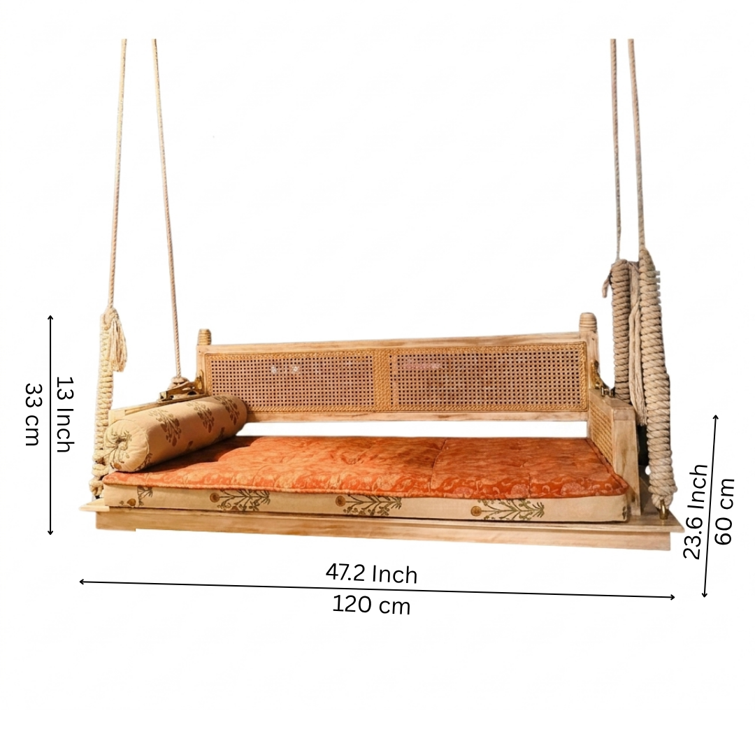 Aradhya Heritage Wooden Hanging Jhula