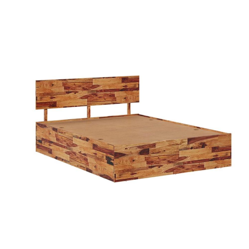 Wood Aura Bed With Storage