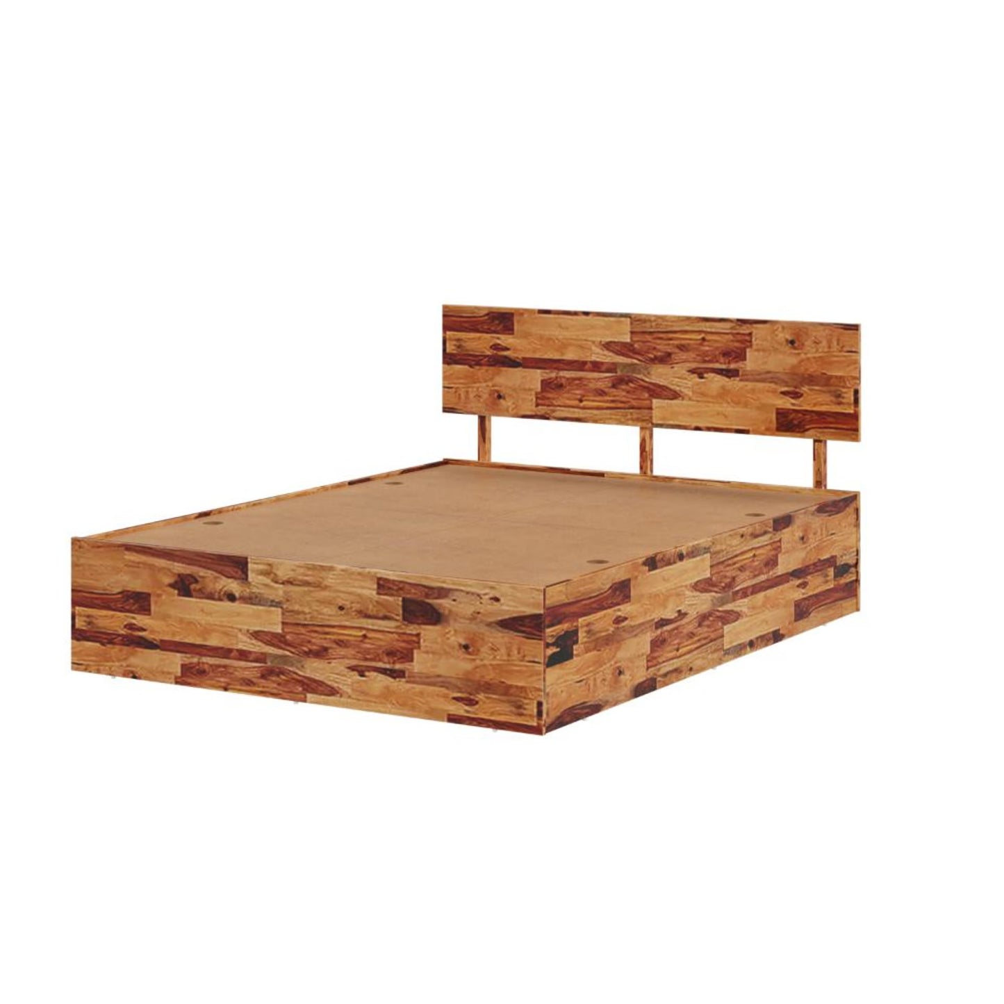 Wood Aura Bed With Storage