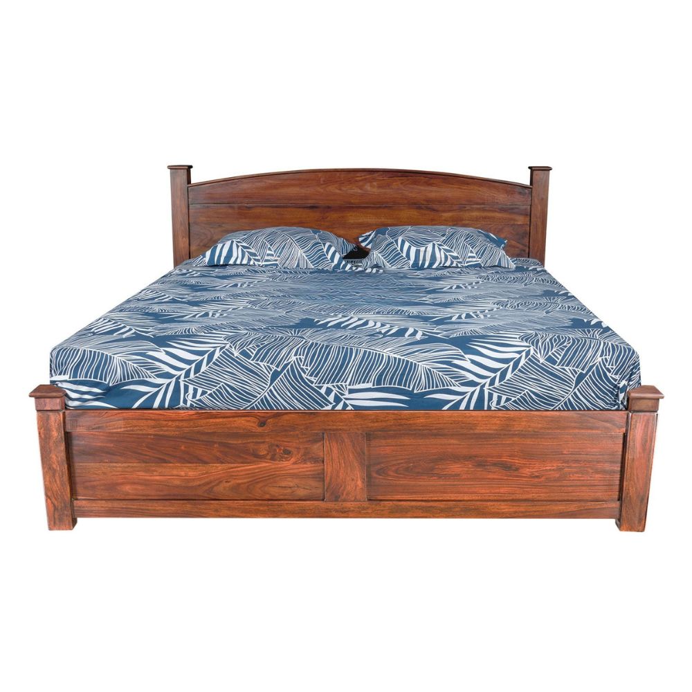 Sleep Haven Wood Bed With Storage
