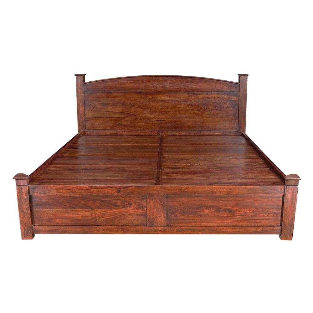 Sleep Haven Wood Bed With Storage