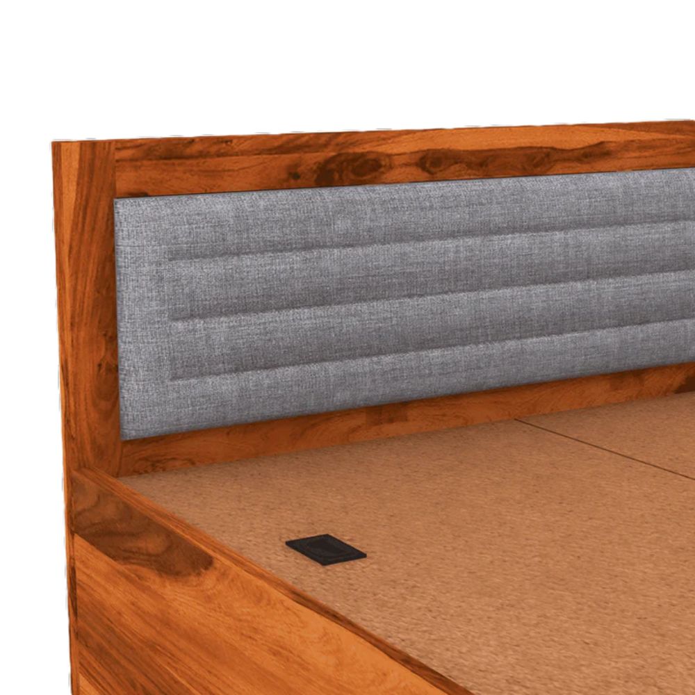 Eco Haven Wood Bed With Storage