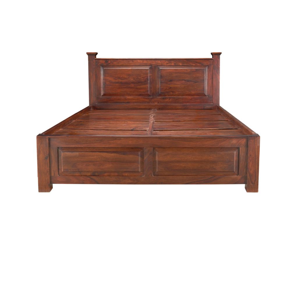 Sleep Haven Wood Bed With Storage