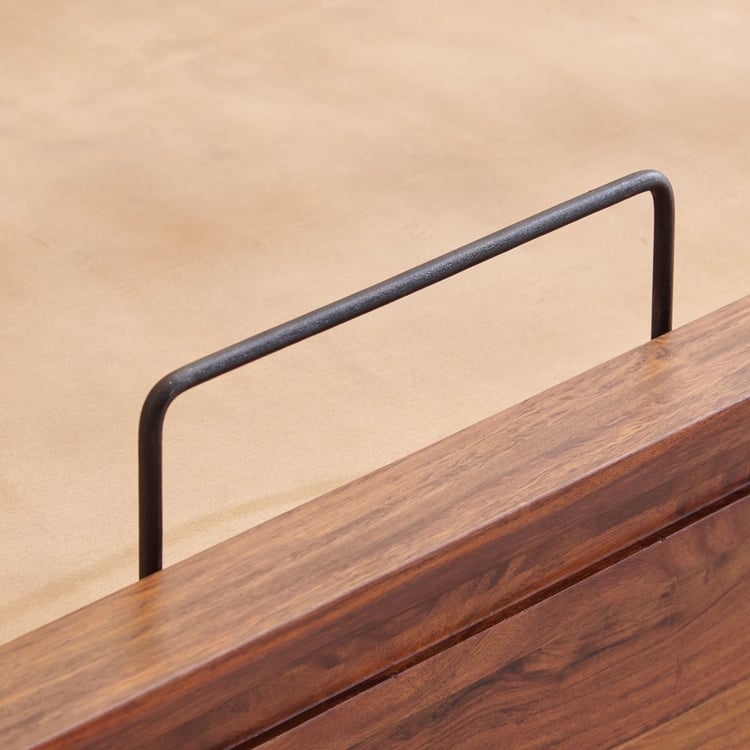 Nestura Wood Bed With Storage