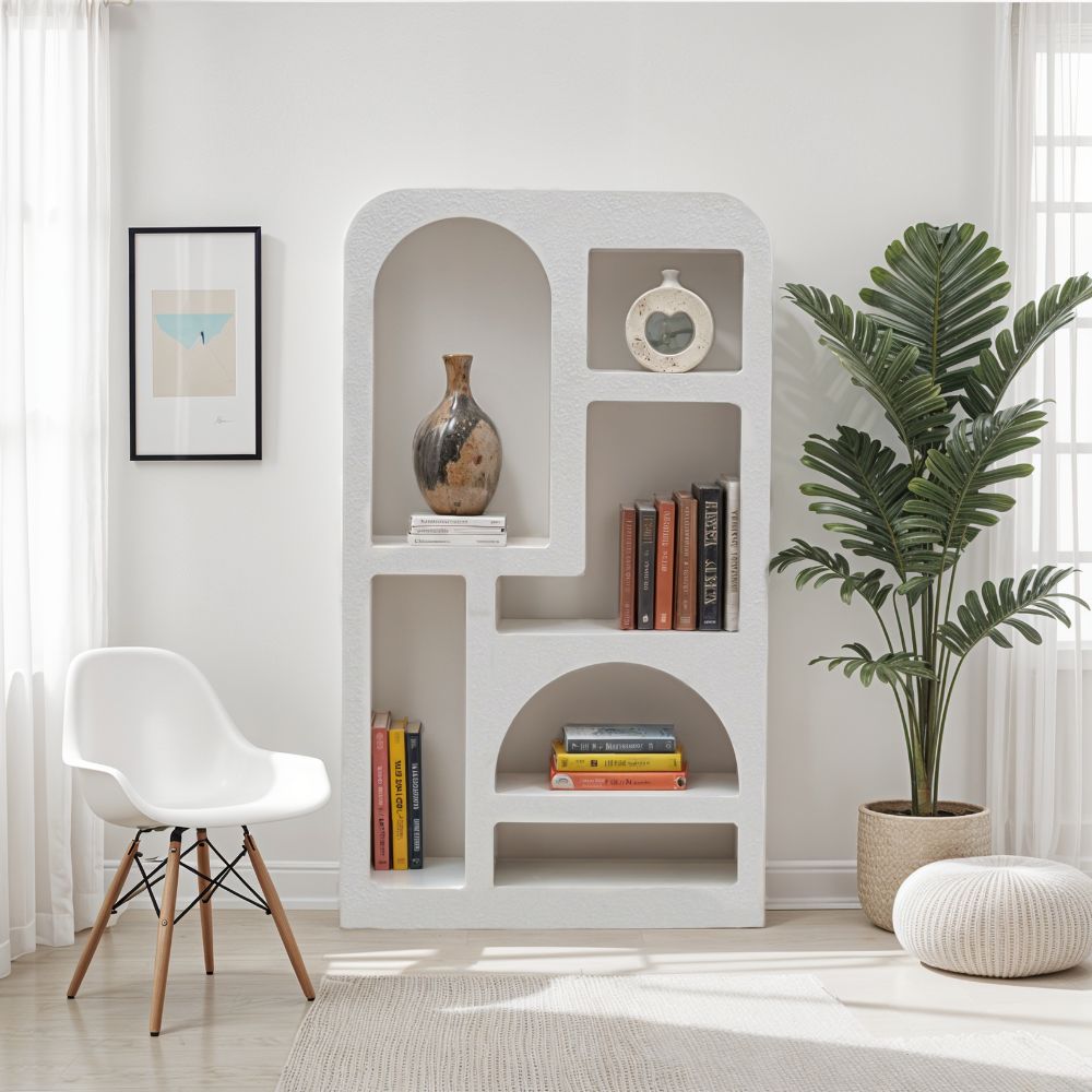 Geo Tall Geometric Bookcase