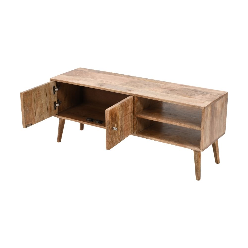 Marlow Light Mango Wood TV Stand