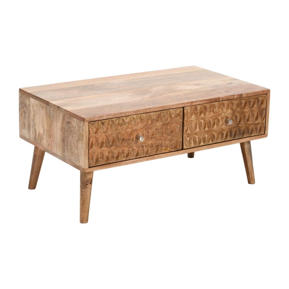 Marlow Light Mango Wood Coffee Table