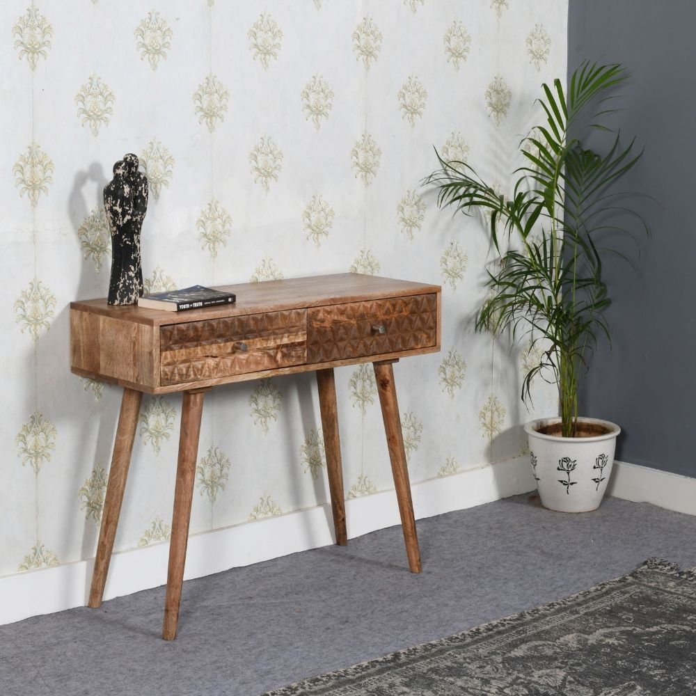 Marlow Light Mango Wood Console Table