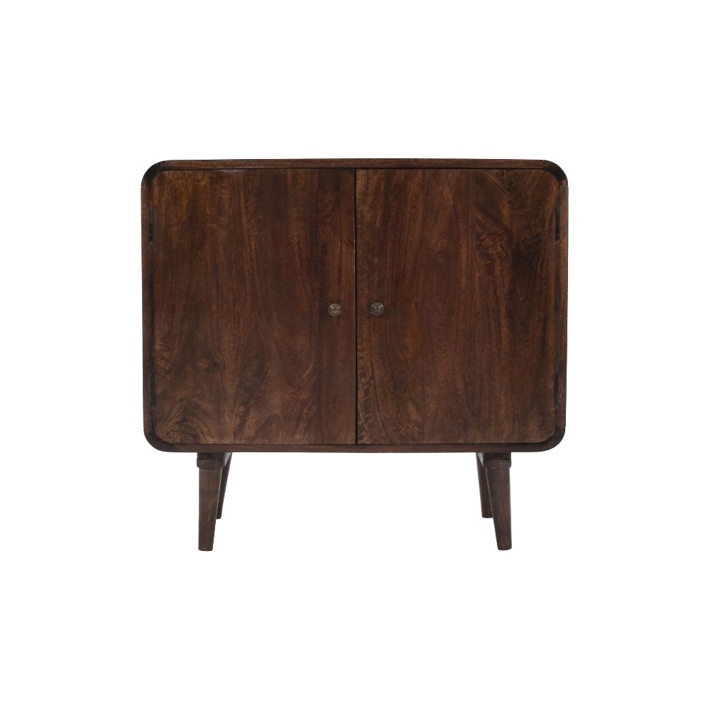 Franklin Dark Mango Wood 2 Door Sideboard