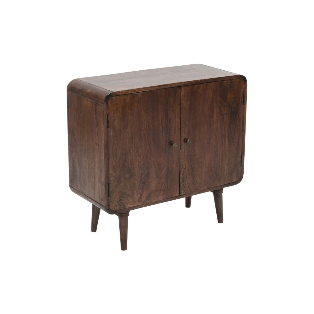 Franklin Dark Mango Wood 2 Door Sideboard