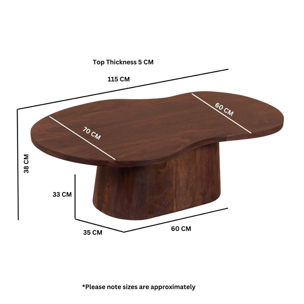 Nolan Solid Wood Coffee Table