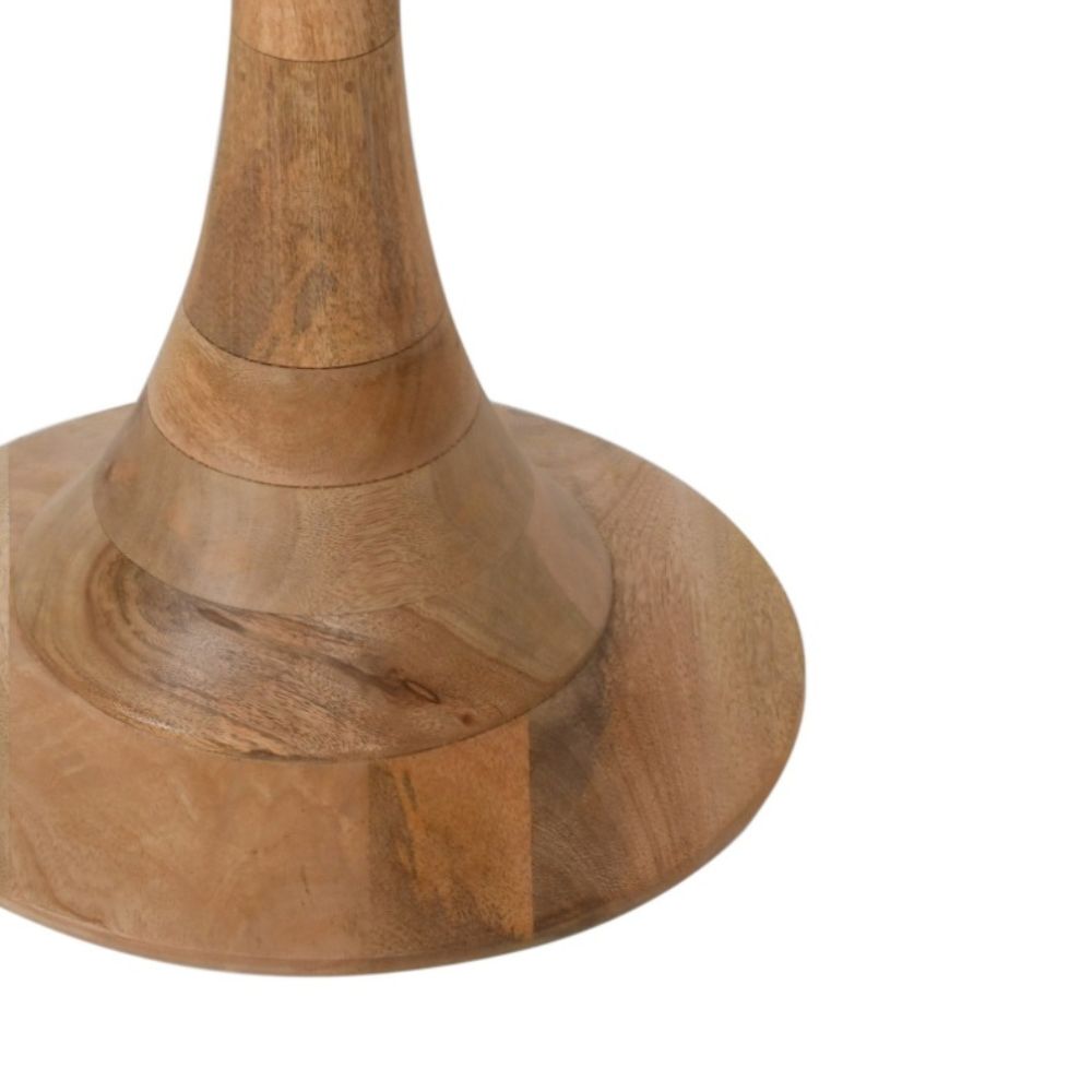 Merlin Mango Wood Round Side Table