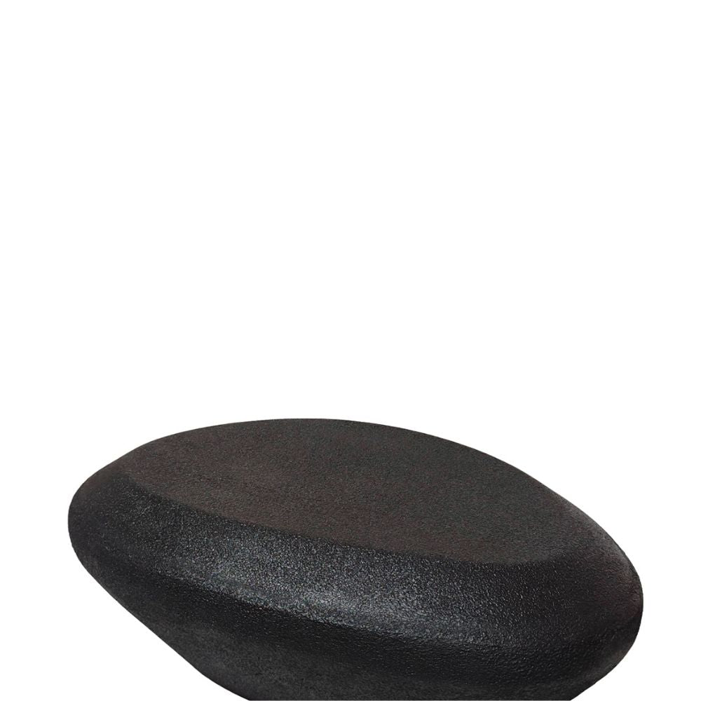 Engineered Wood & Concrete Coffee Table - Black