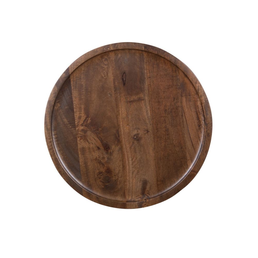 Acacia Wood Side Table