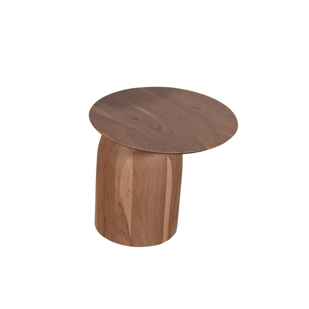 Acacia Wood Side Table Small