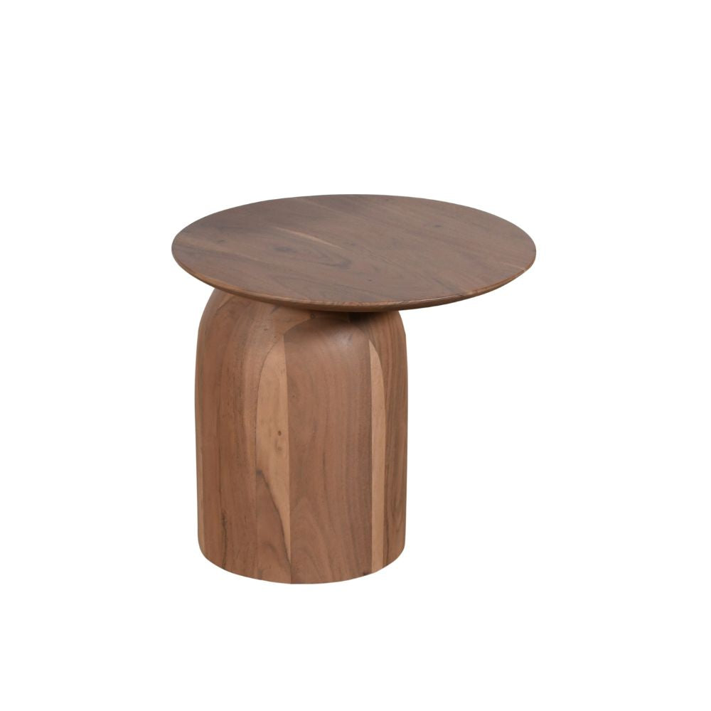 Acacia Wood Side Table Small