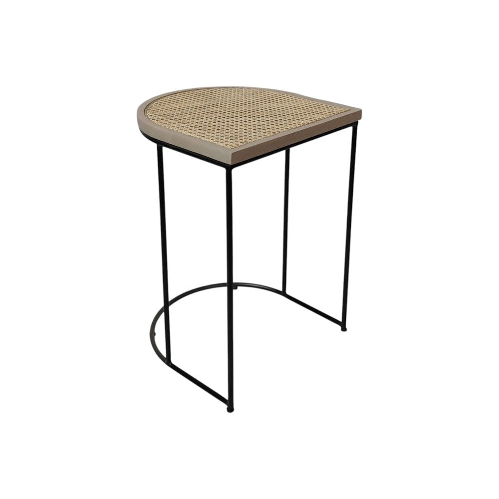 Mango Wood & Iron Nest Of 2 Table