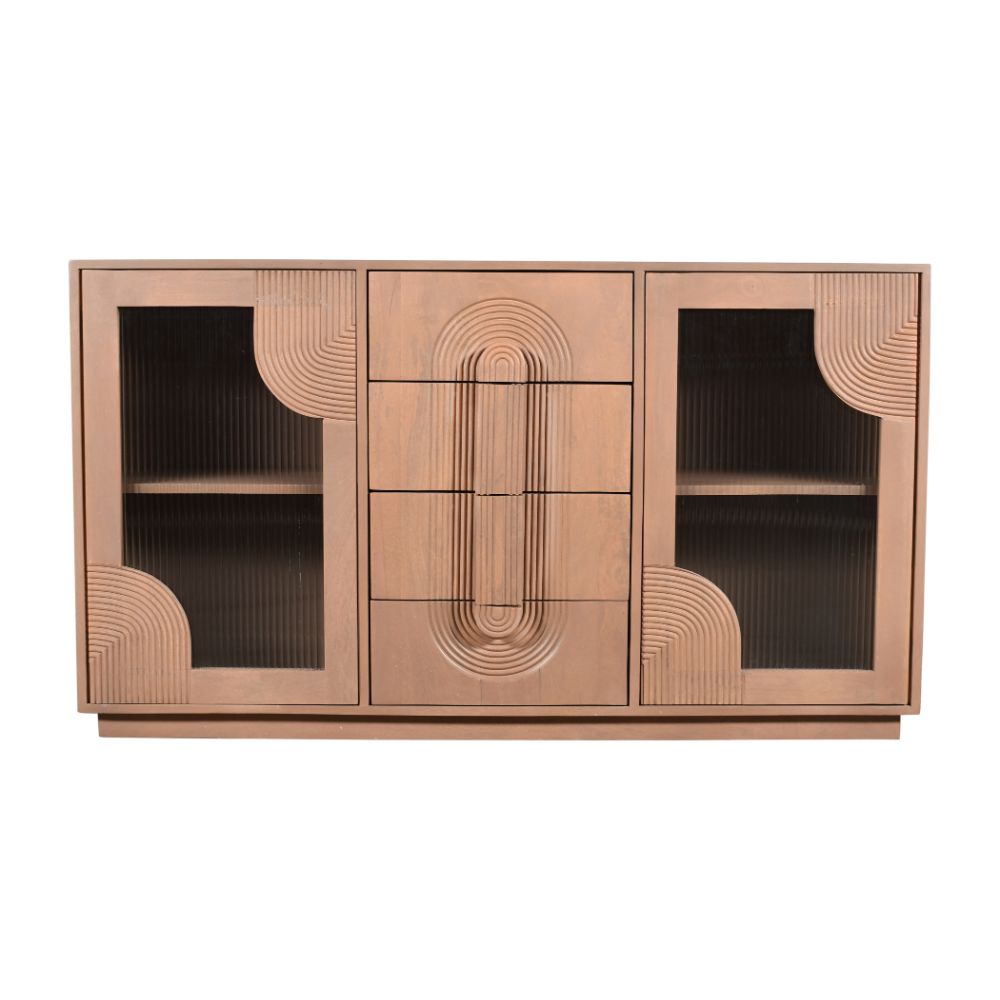 Contemporary Wooden Sideboard for Living Room