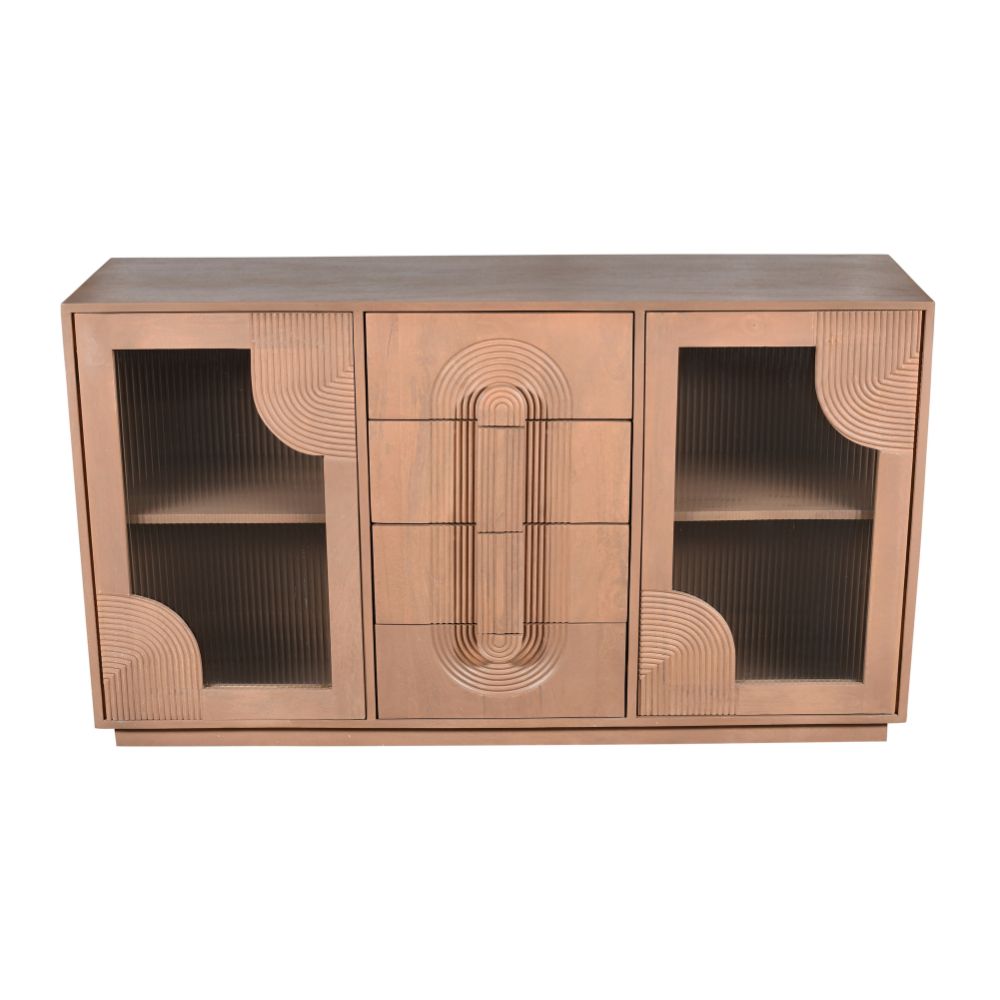 Contemporary Wooden Sideboard for Living Room