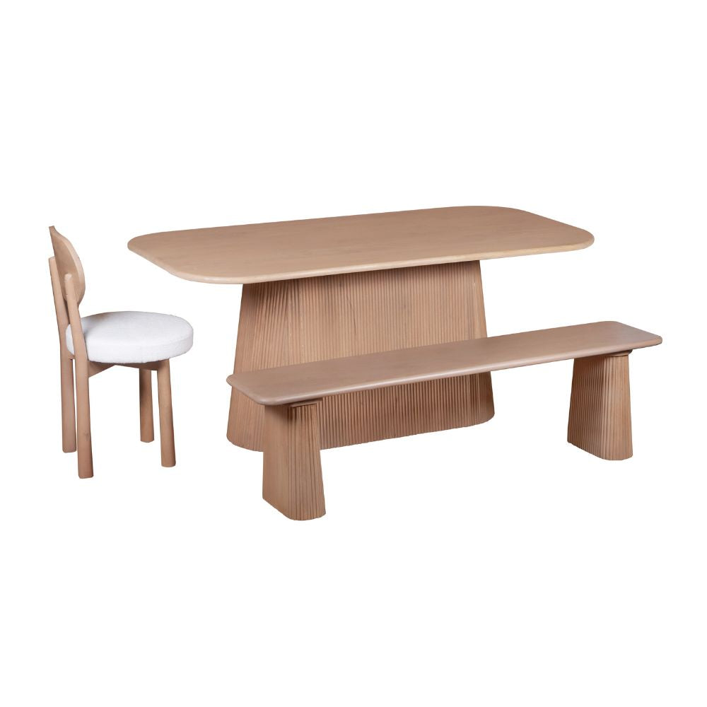 Designer Mango Wood Dining Table – Modern & Durable 8 Seater