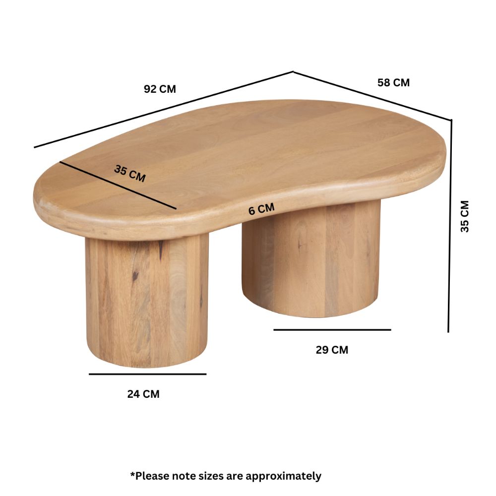 Austin Solid Wood Coffee Table