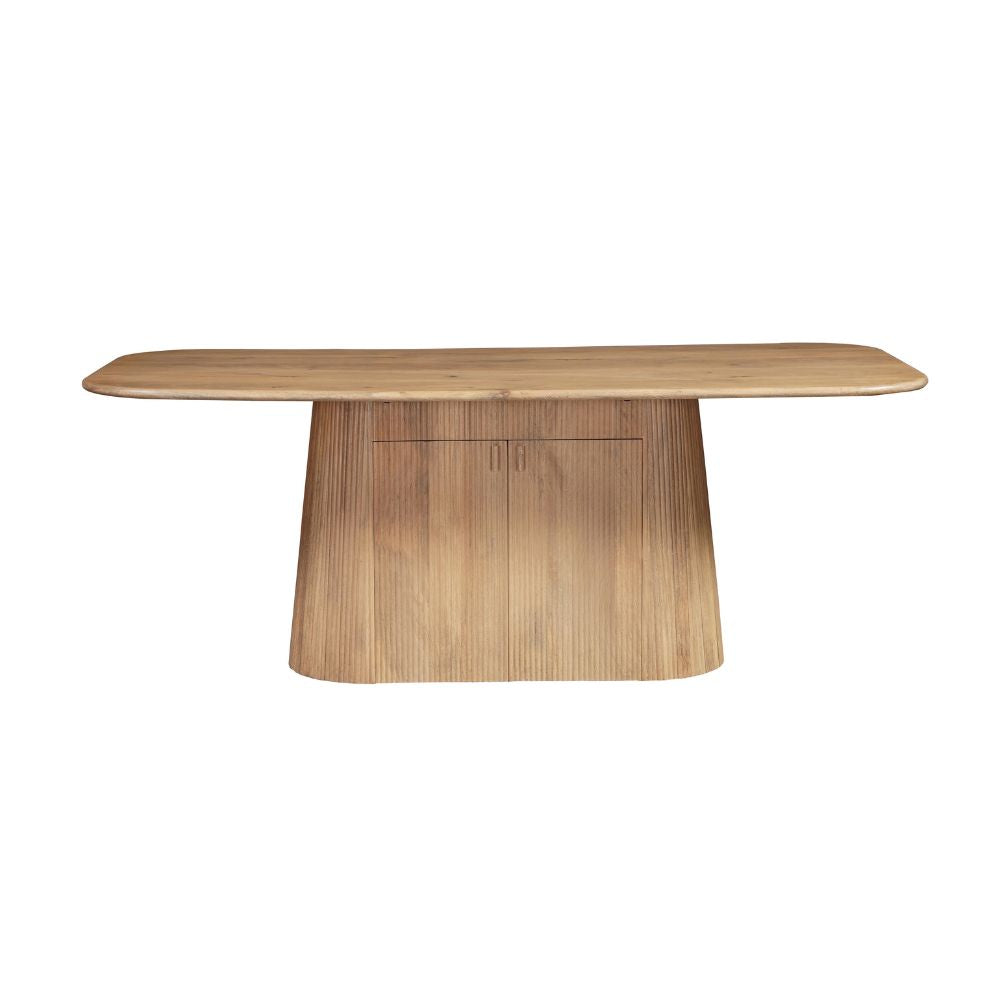 Austin Solid Wood Dining Table 6 Seater