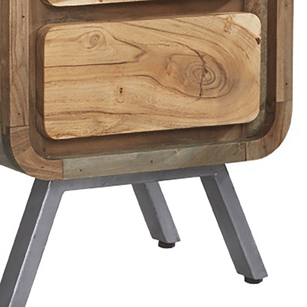 Jodhpur Jewel 2 Drawer Bedside Table
