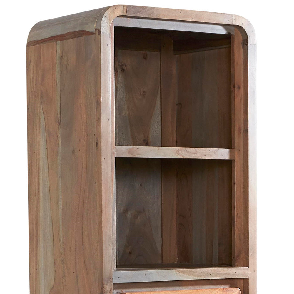 Jodhpur Jewel Narrow Bookcase & 1 Drawer