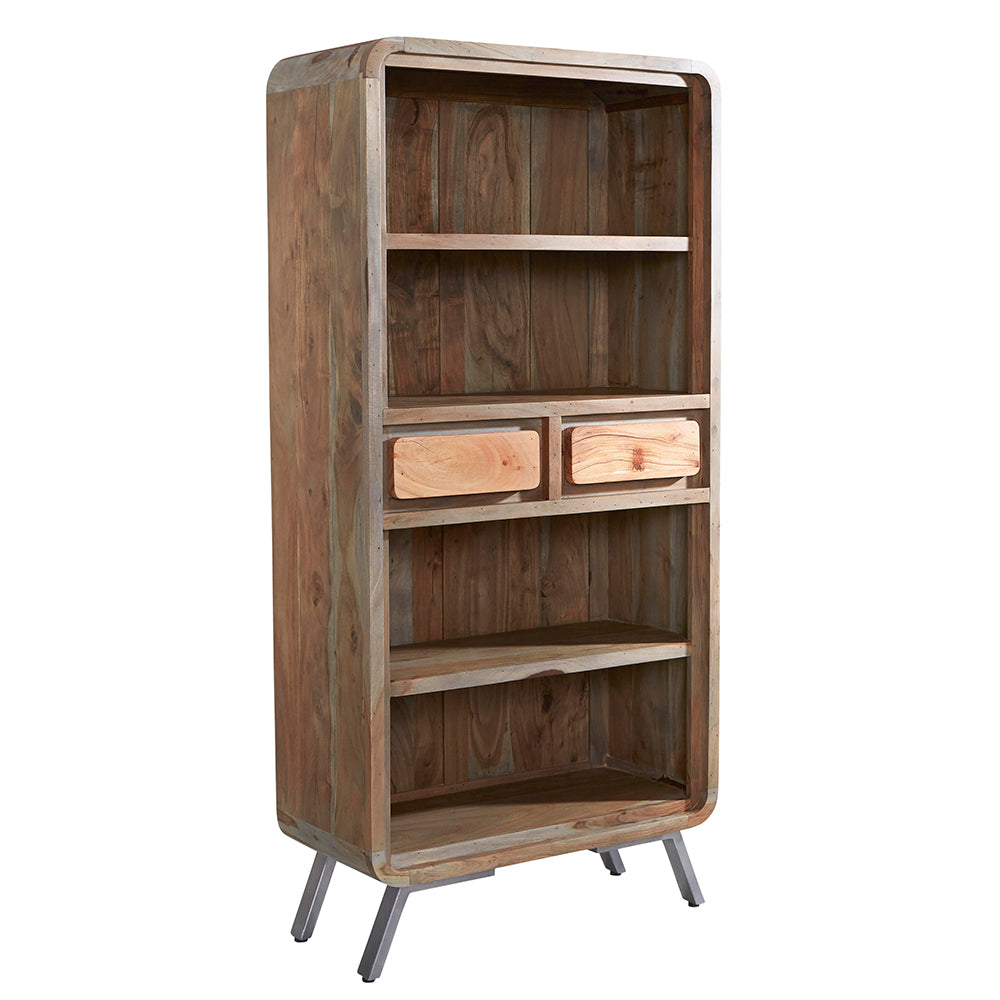 Jodhpur Jewel Large Bookcase & 2 Drawer