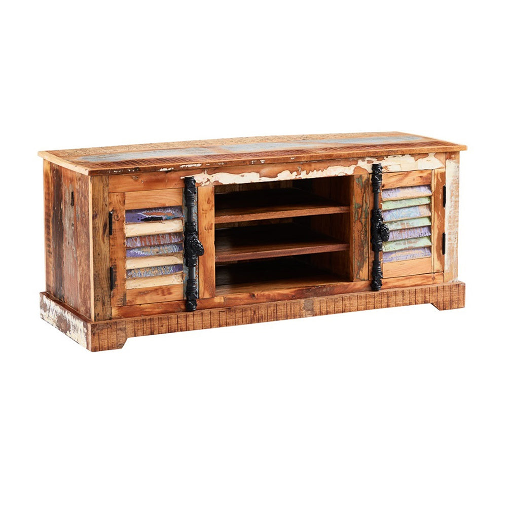 Reclaimed Style Tv Cabinet 2 Door