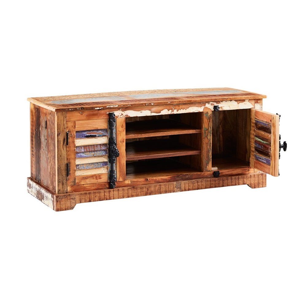 Reclaimed Style Tv Cabinet 2 Door