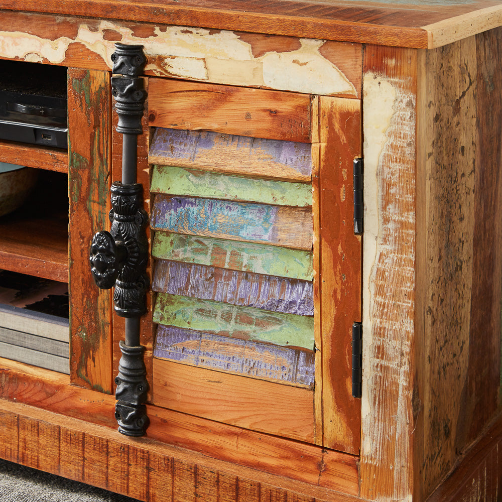 Reclaimed Style Tv Cabinet 2 Door