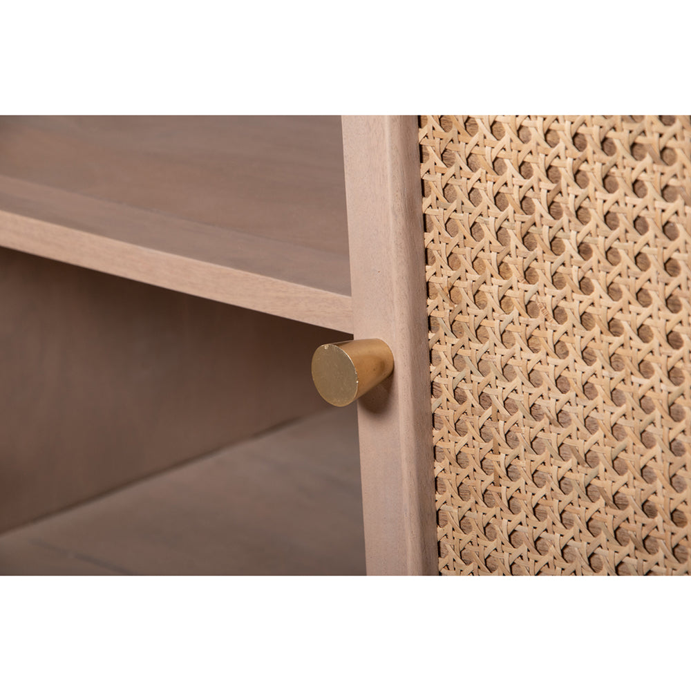 Franch Collection Cane 4 Doors Sideboard