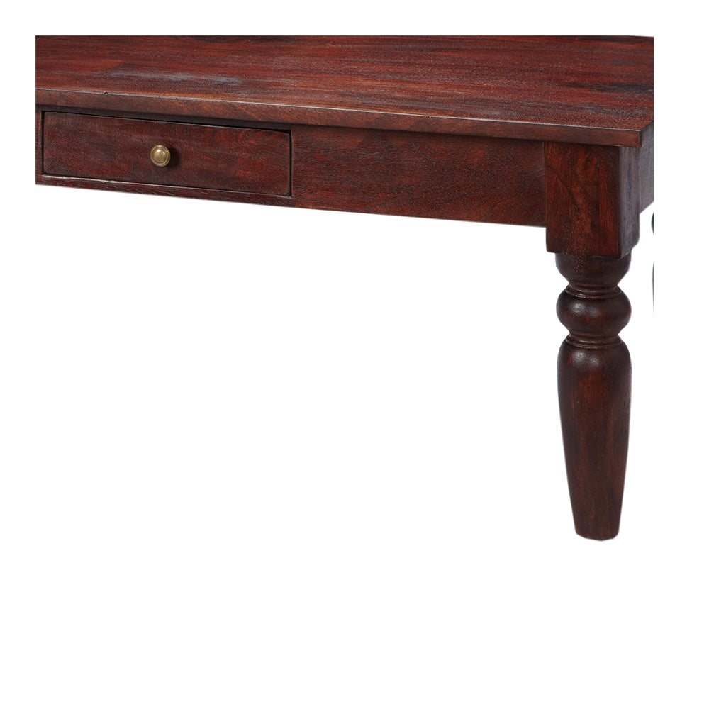 Maharaja Dark Coffee Table With 1 Drawer