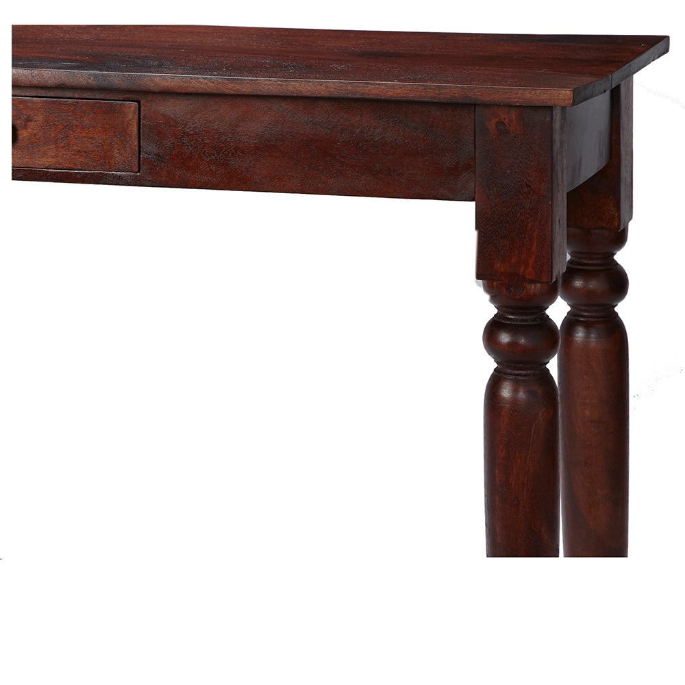 Maharaja Dark Writing Desk With 1 Drawer