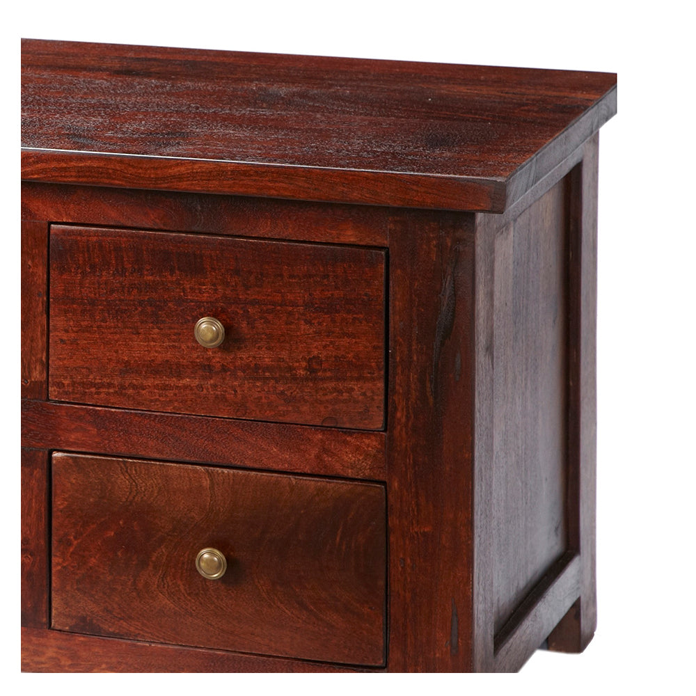 Maharaja Dark Tv Cabinet With 4 Drawer