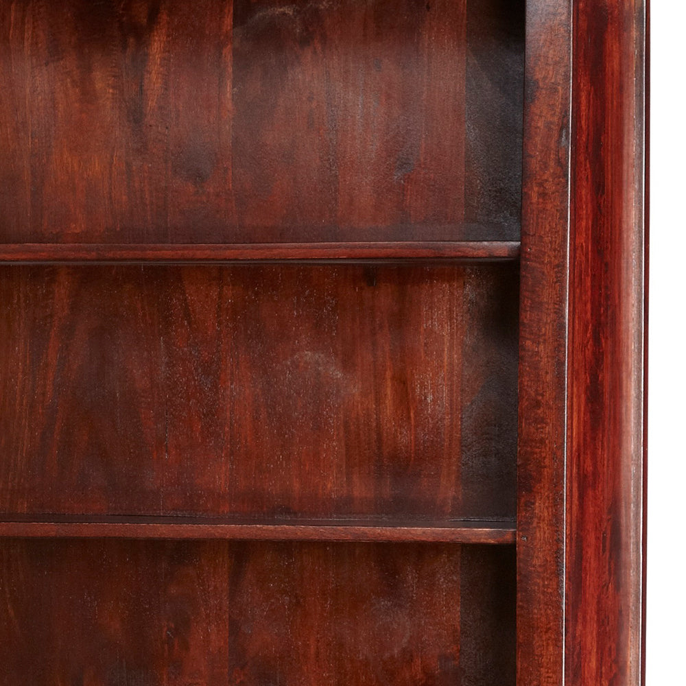 Maharaja Dark Large Bookcase With 2 Drawer