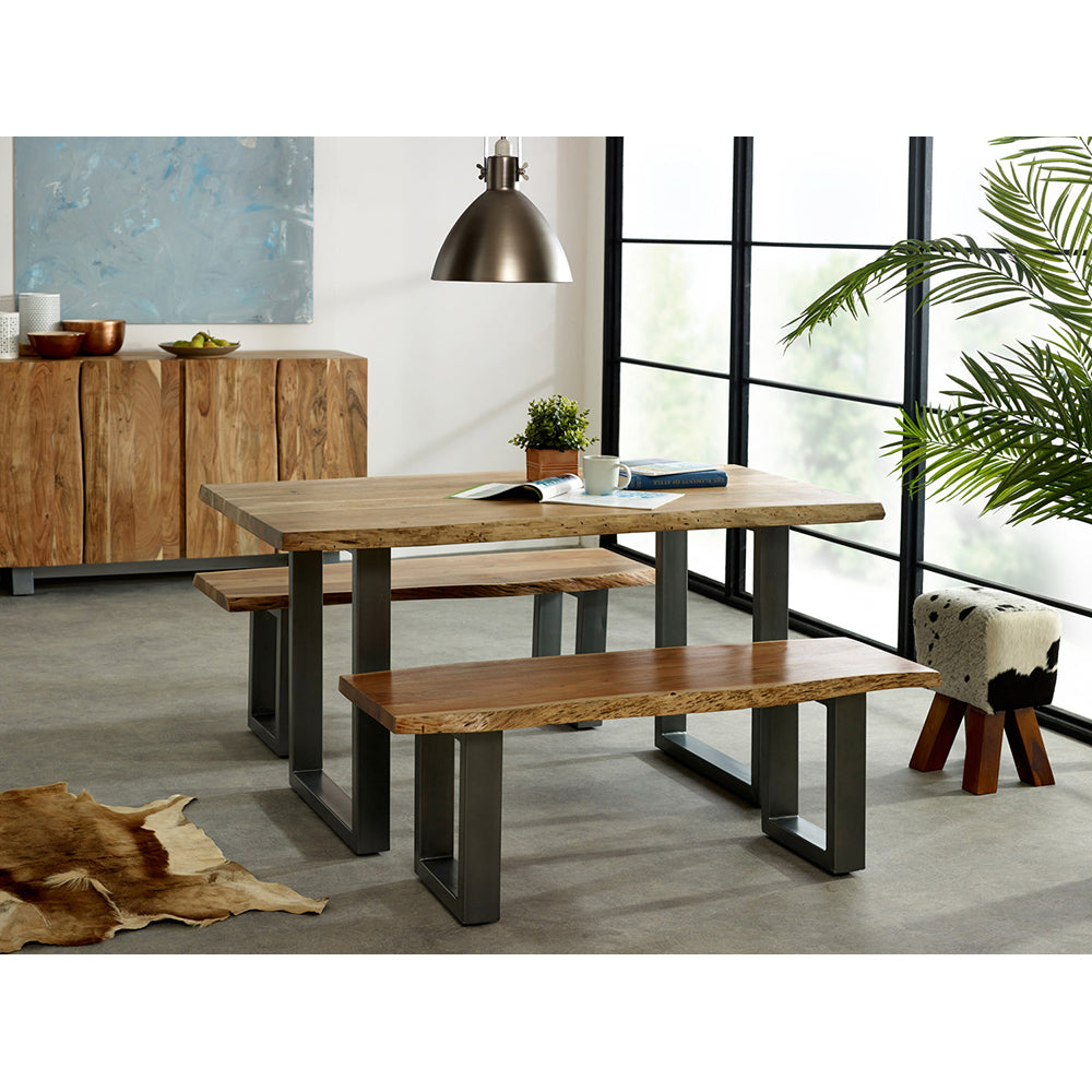 Live Edge Live Style Medium Bench