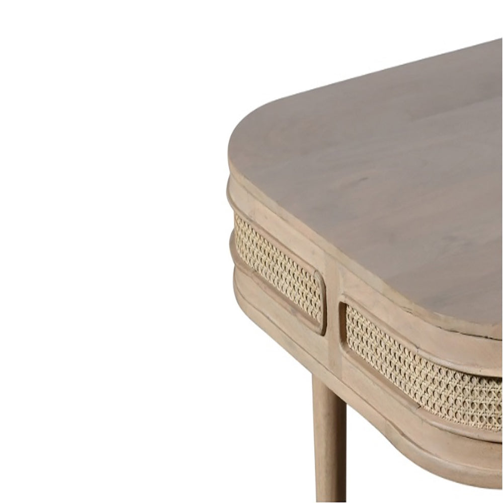 Franch Collection Cane Dining Table With 6 Seater Chair