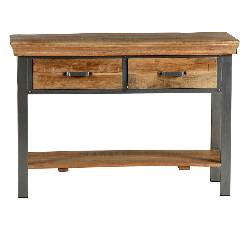 Industrial Range 2 Drawer Writing Desk