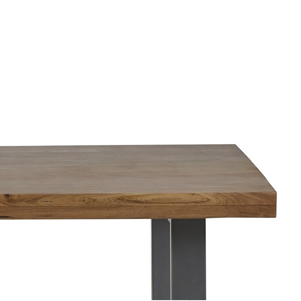 Industrial Range Dining Table With 6 Seater Chair