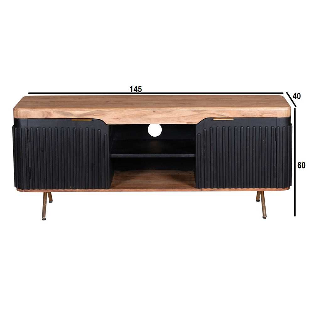 Industrial Range TV Board 2 Doors Design