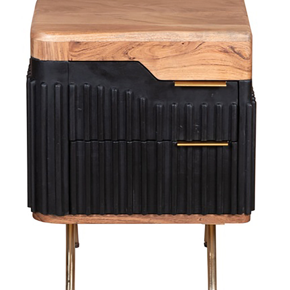 Industrial Range Bedroom Bedside Table