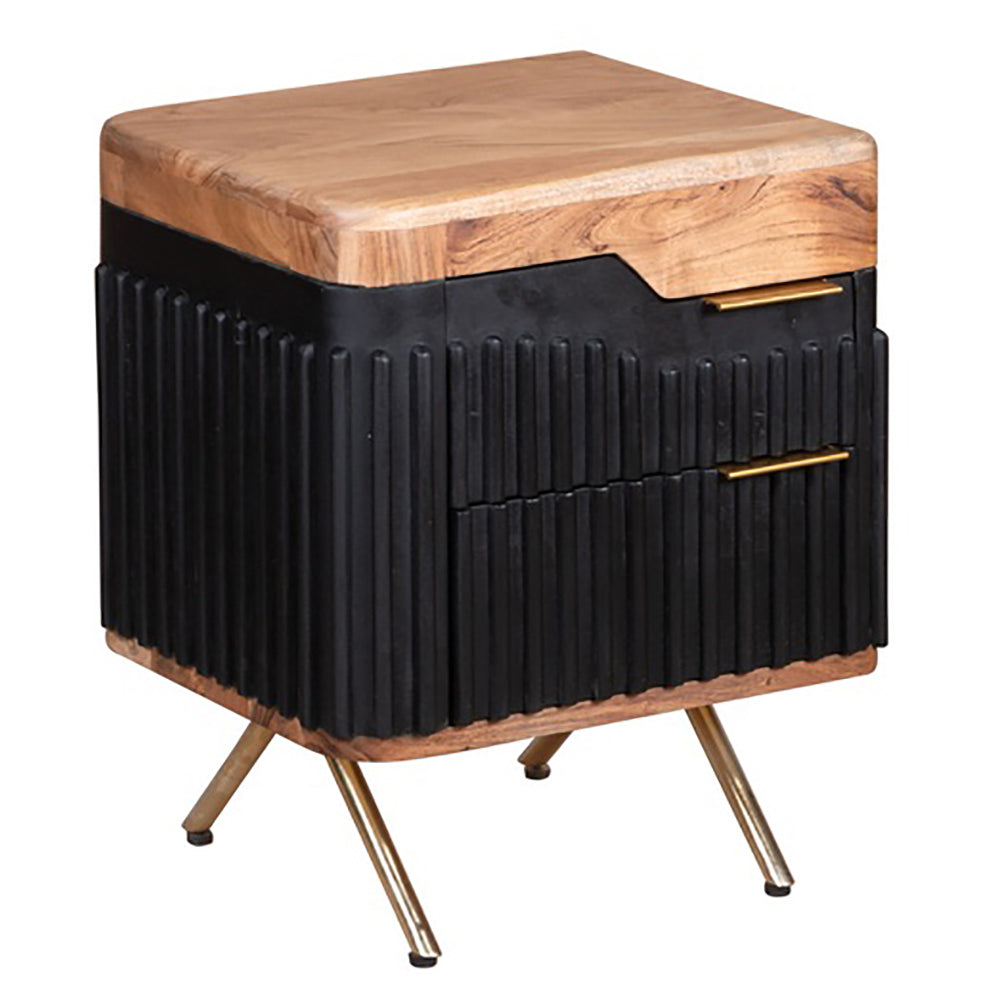Industrial Range Bedroom Bedside Table