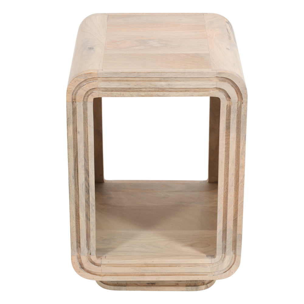 Casablanca Carved End Table