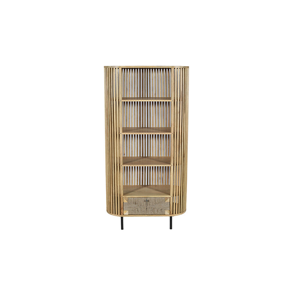 Indian Hub Stylish 1 Drawer Bookcase