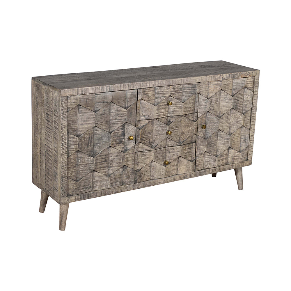 Planet Green 2 Door 3 Drawer Sideboard